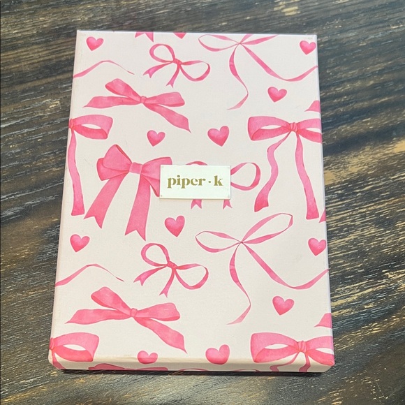 Piper K Pink Polka Dot Bow Purse Bag Charm - Picture 4 of 8